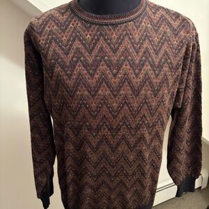 Men’s 90’s zig zag sweater